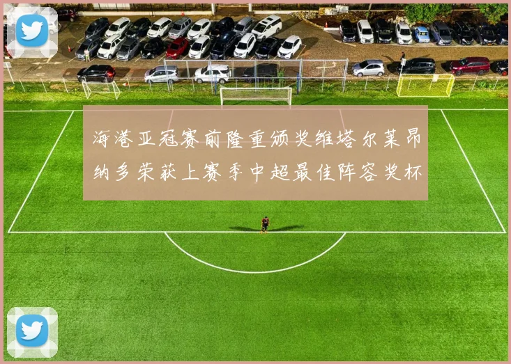 海港亚冠赛前隆重颁奖维塔尔莱昂纳多荣获上赛季中超最佳阵容奖杯